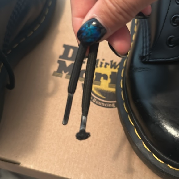 Dr Martens 1460 Black Leather Boots - Picture 7 of 9